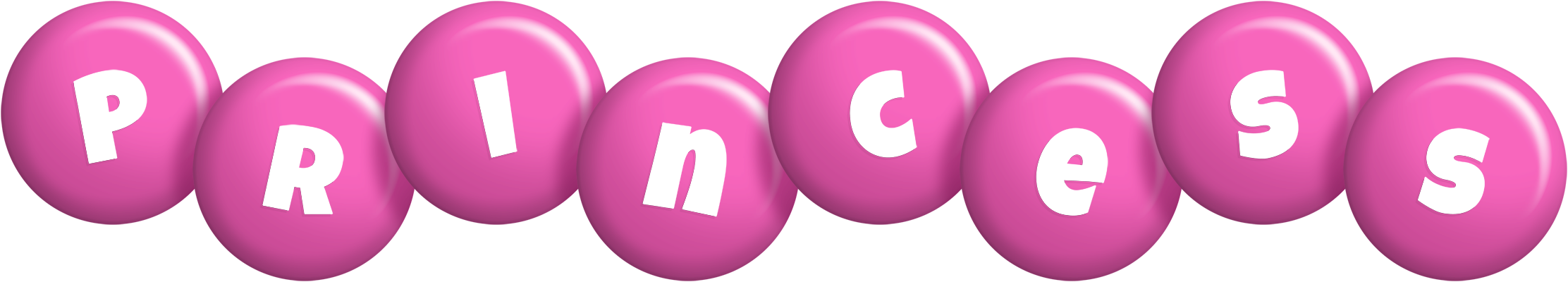 Princess candy-pink logo