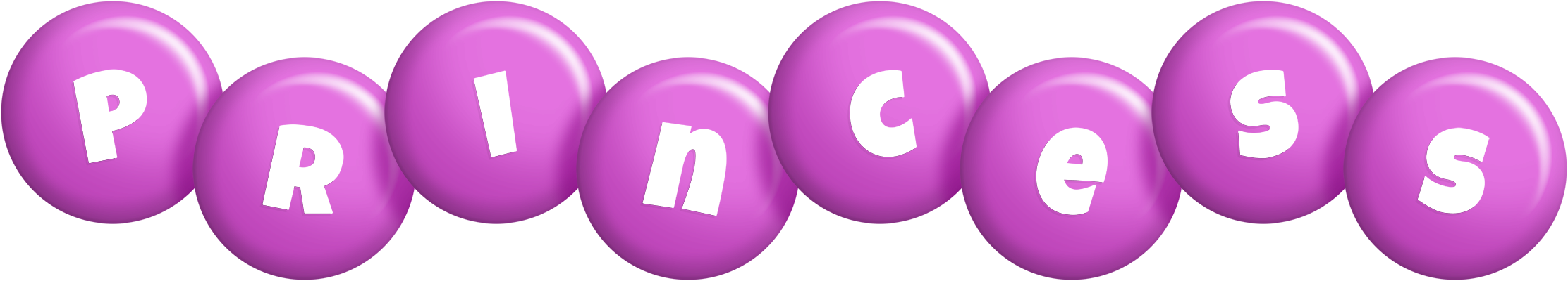 Princess candy-purple logo
