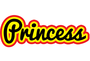 Princess flaming logo