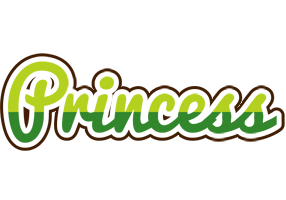 Princess golfing logo