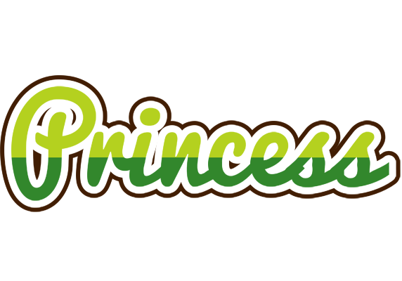Princess golfing logo