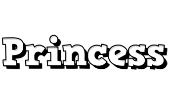 Princess snowing logo