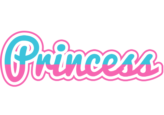 Princess woman logo