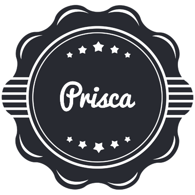 Prisca badge logo