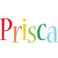 Prisca birthday logo
