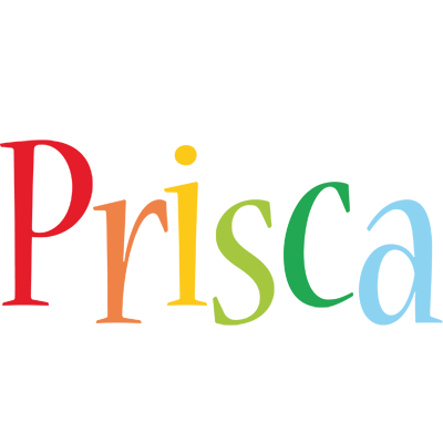Prisca birthday logo