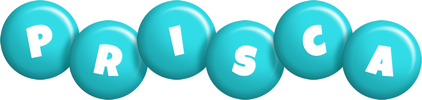 Prisca candy-azur logo
