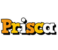 Prisca cartoon logo
