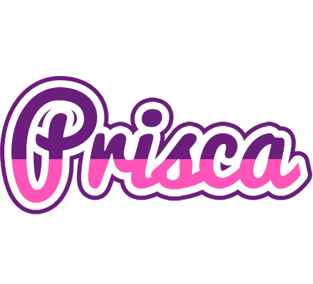 Prisca cheerful logo