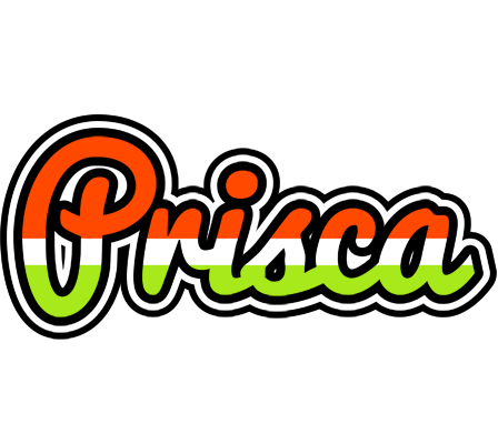 Prisca exotic logo