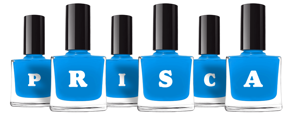 Prisca glossy logo