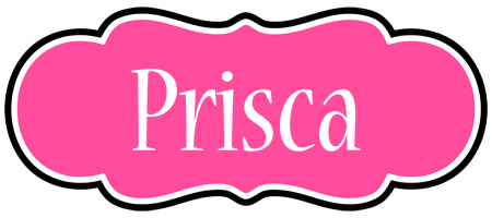 Prisca invitation logo