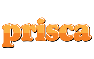Prisca orange logo