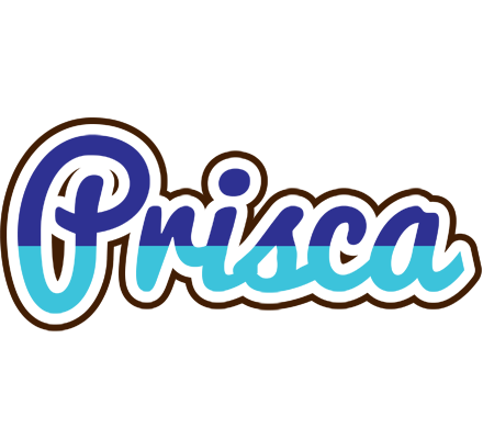Prisca raining logo
