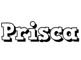 Prisca snowing logo