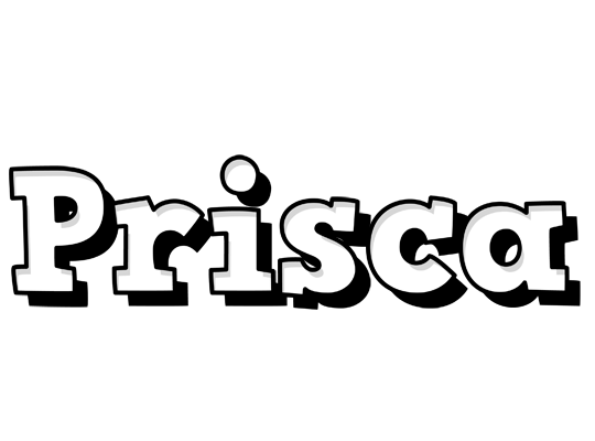 Prisca snowing logo