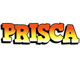 Prisca sunset logo