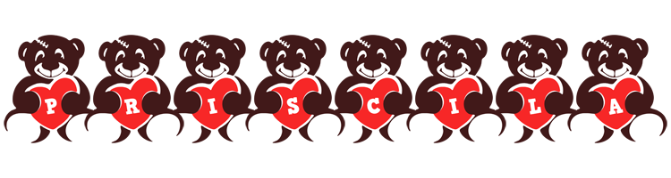Priscila bear logo