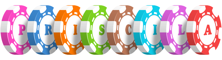 Priscila bluffing logo