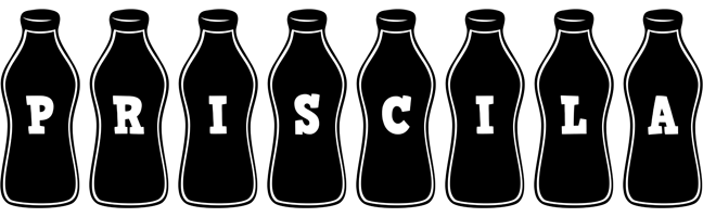 Priscila bottle logo