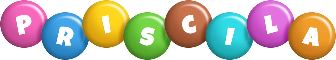Priscila candy logo