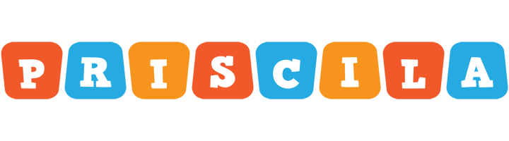 Priscila comics logo