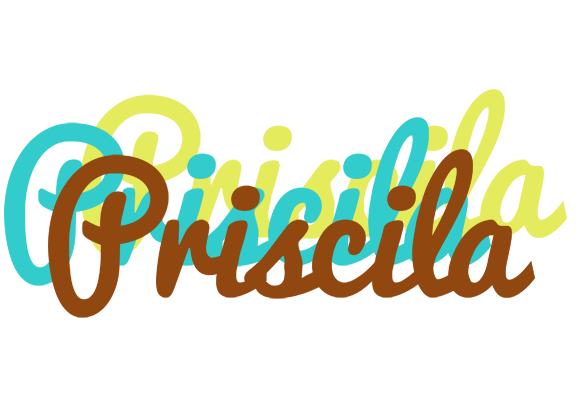 Priscila cupcake logo