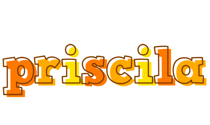 Priscila desert logo