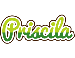 Priscila golfing logo