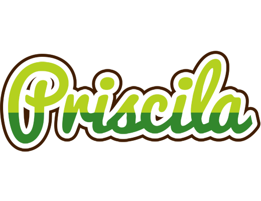 Priscila golfing logo