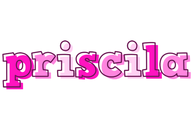 Priscila hello logo