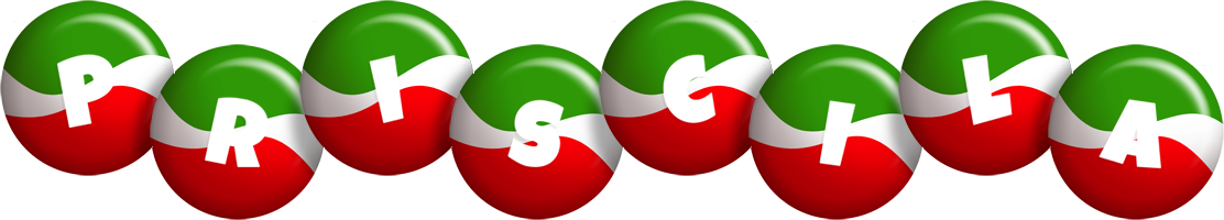 Priscila italy logo