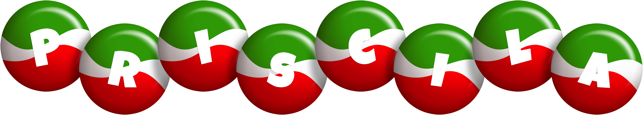 Priscila italy logo