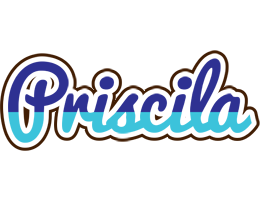 Priscila raining logo