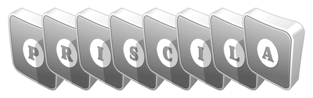 Priscila silver logo