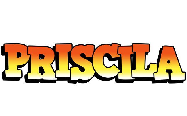 Priscila sunset logo