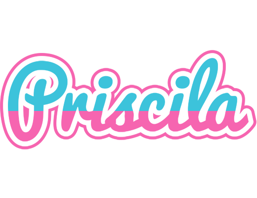 Priscila woman logo