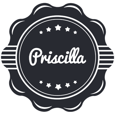 Priscilla badge logo