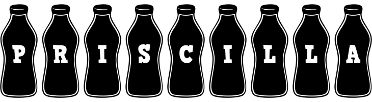 Priscilla bottle logo