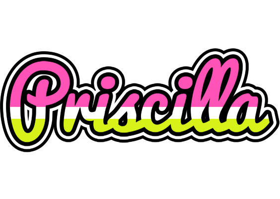 Priscilla candies logo