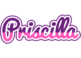 Priscilla cheerful logo