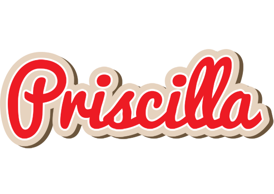 Priscilla chocolate logo
