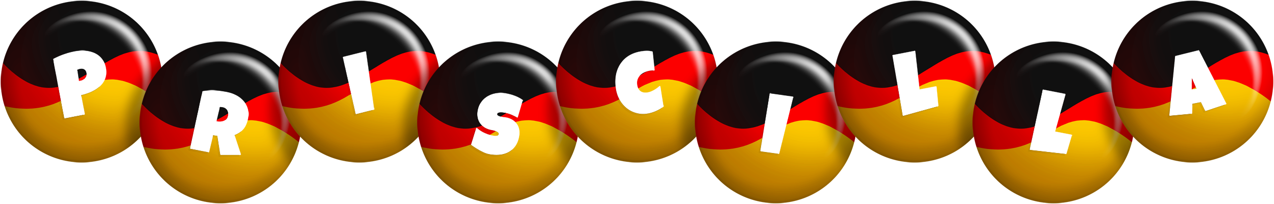 Priscilla german logo