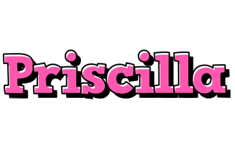 Priscilla girlish logo