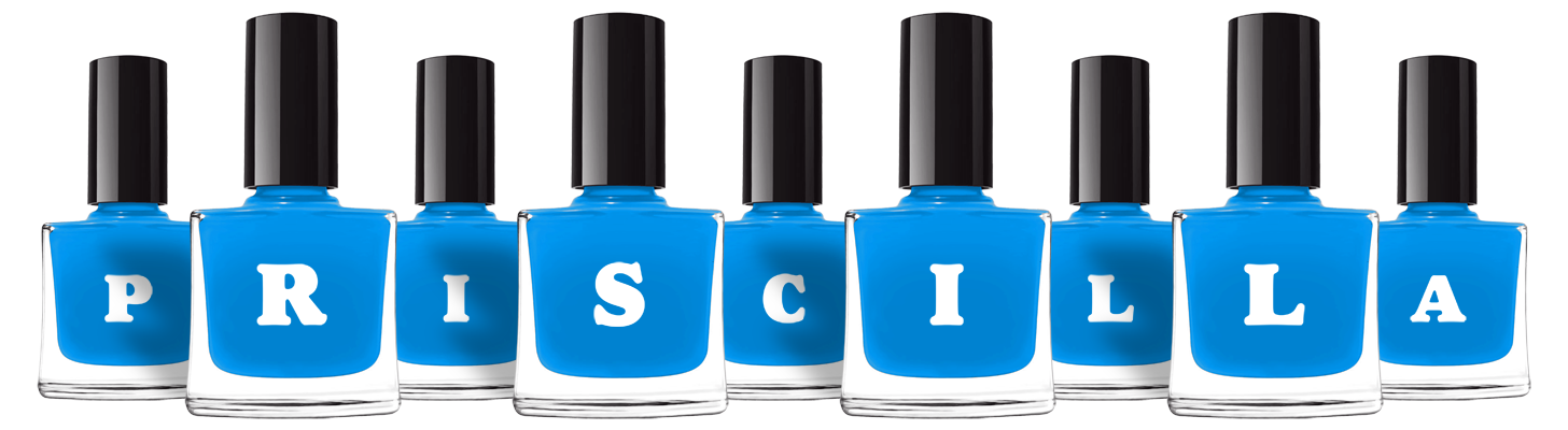 Priscilla glossy logo