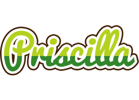 Priscilla golfing logo