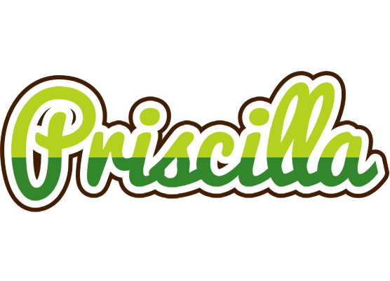 Priscilla golfing logo