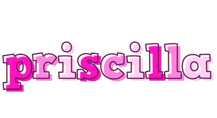 Priscilla hello logo