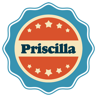 Priscilla labels logo