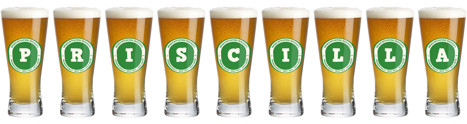 Priscilla lager logo